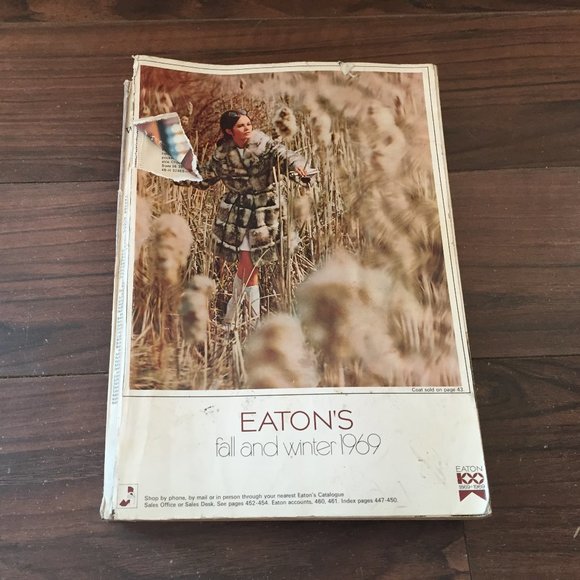 Eaton's Fall and Winter 1969 Catalog Canada *Missing Pages* - Picture 1 of 12
